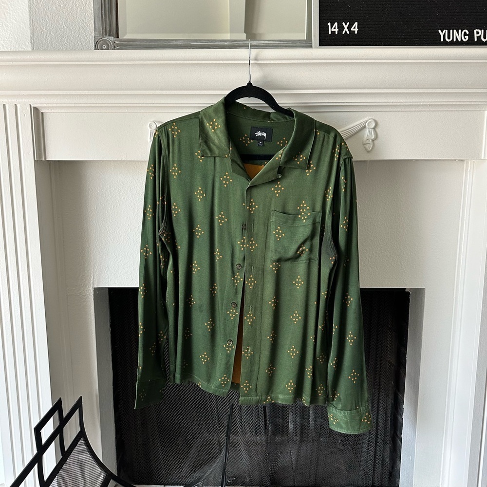 Stussy button down casual shirt